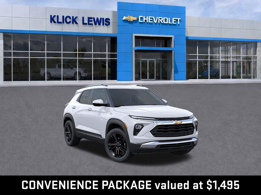 2026 Chevrolet TrailBlazer LT White at Klick Lewis Buick Chevrolet