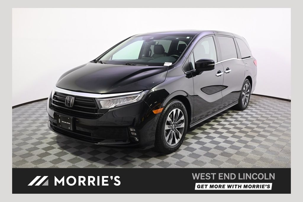 Crystal Black Pearl 2022 Honda Odyssey Minivan Front-Wheel Drive Automatic