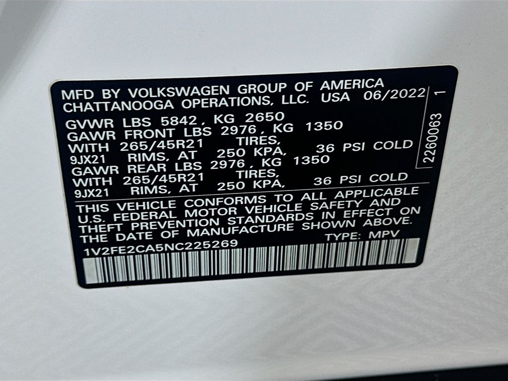 Thumbnail: 2022 Volkswagen Atlas - 32