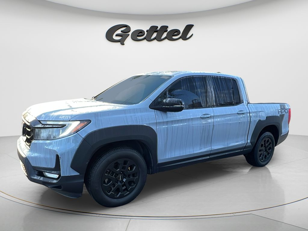 Sonic Gray Pearl 2022 Honda Ridgeline Pickup Truck All-Wheel Drive 9-Speed Automatic