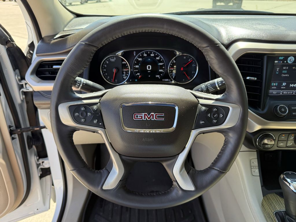 2018 GMC Acadia Denali White at Emmons Autoplex