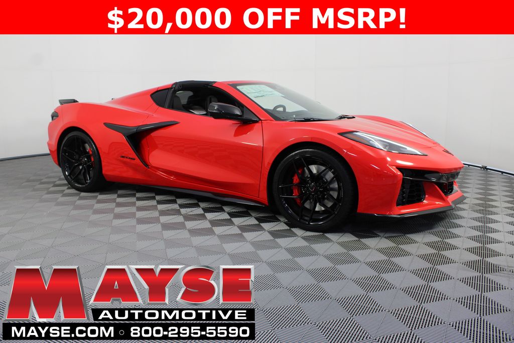 Torch Red 2026 Chevrolet Corvette Coupe Rear-Wheel Drive 8-Speed Dual Clutch