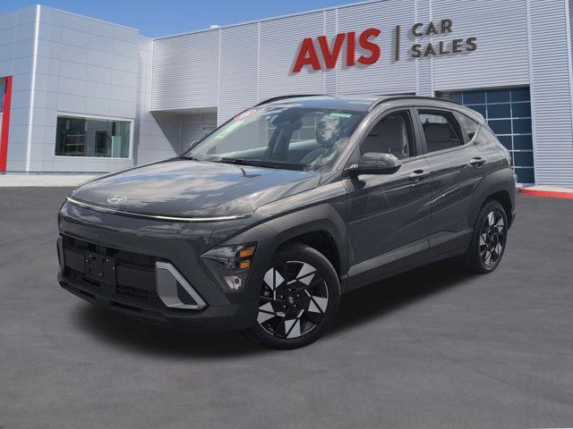 Gray 2025 Hyundai Kona SEL FWD SUV / Crossover Front-Wheel Drive Continuously Variable Transmission