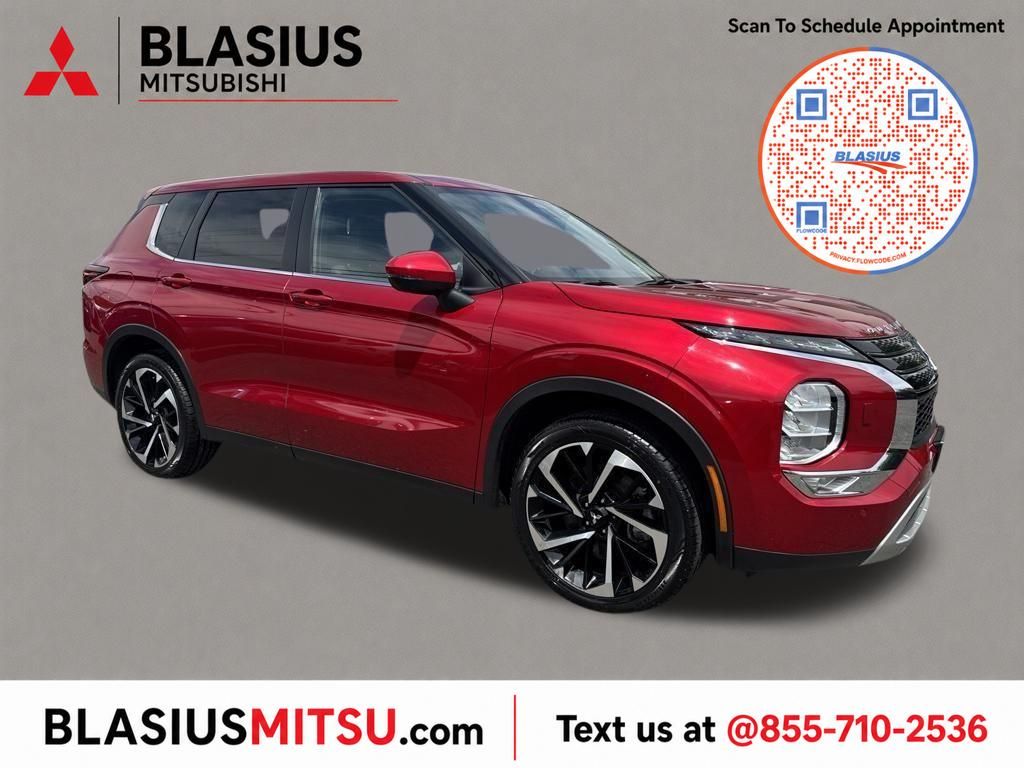 Red Diamond 2024 Mitsubishi Outlander SUV / Crossover All-Wheel Drive Continuously Variable Transmission
