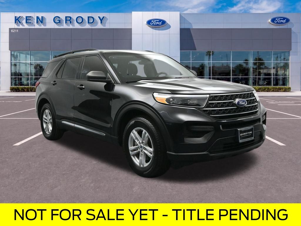 Black Metallic 2024 Ford Explorer SUV / Crossover Rear-Wheel Drive Automatic