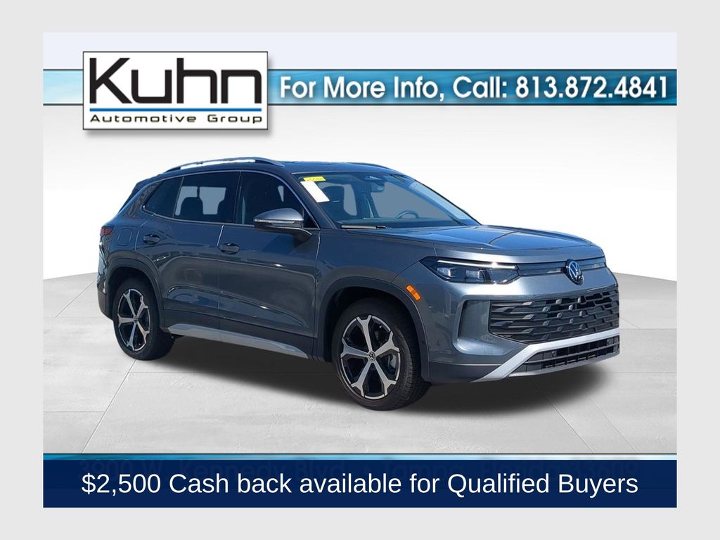 Platinum Gray Metallic 2026 Volkswagen Tiguan SUV / Crossover Front-Wheel Drive 8-Speed Automatic