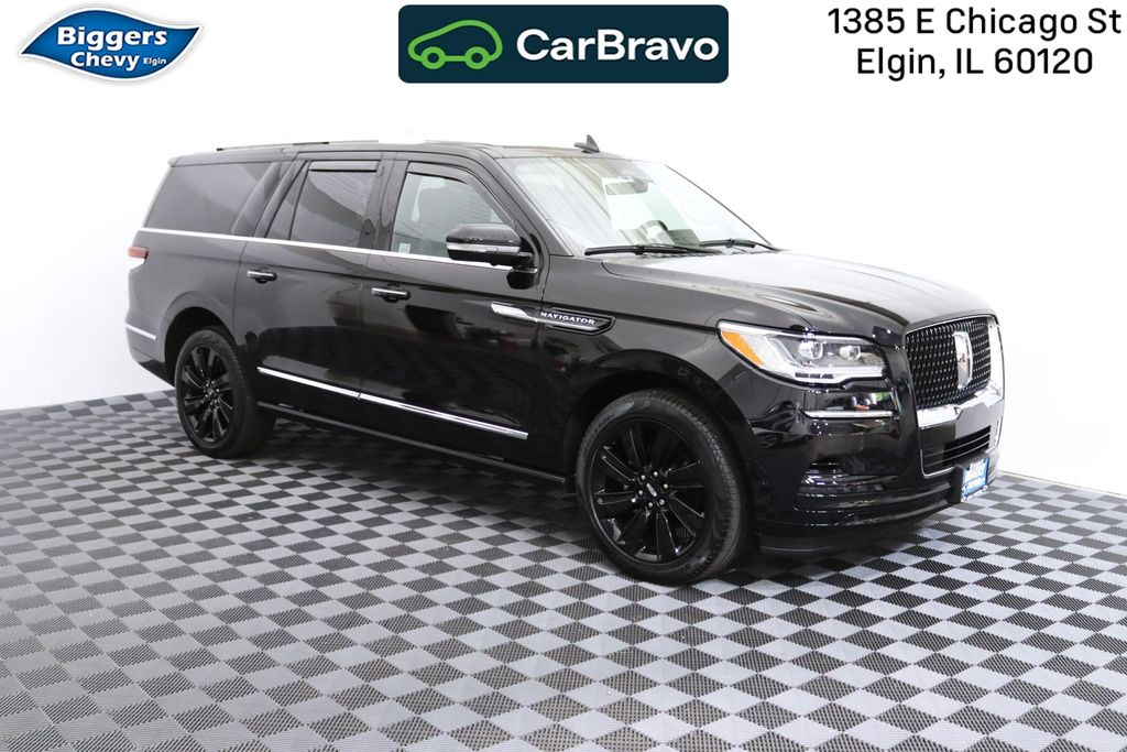Black Metallic 2024 Lincoln Navigator SUV / Crossover Four-Wheel Drive Automatic