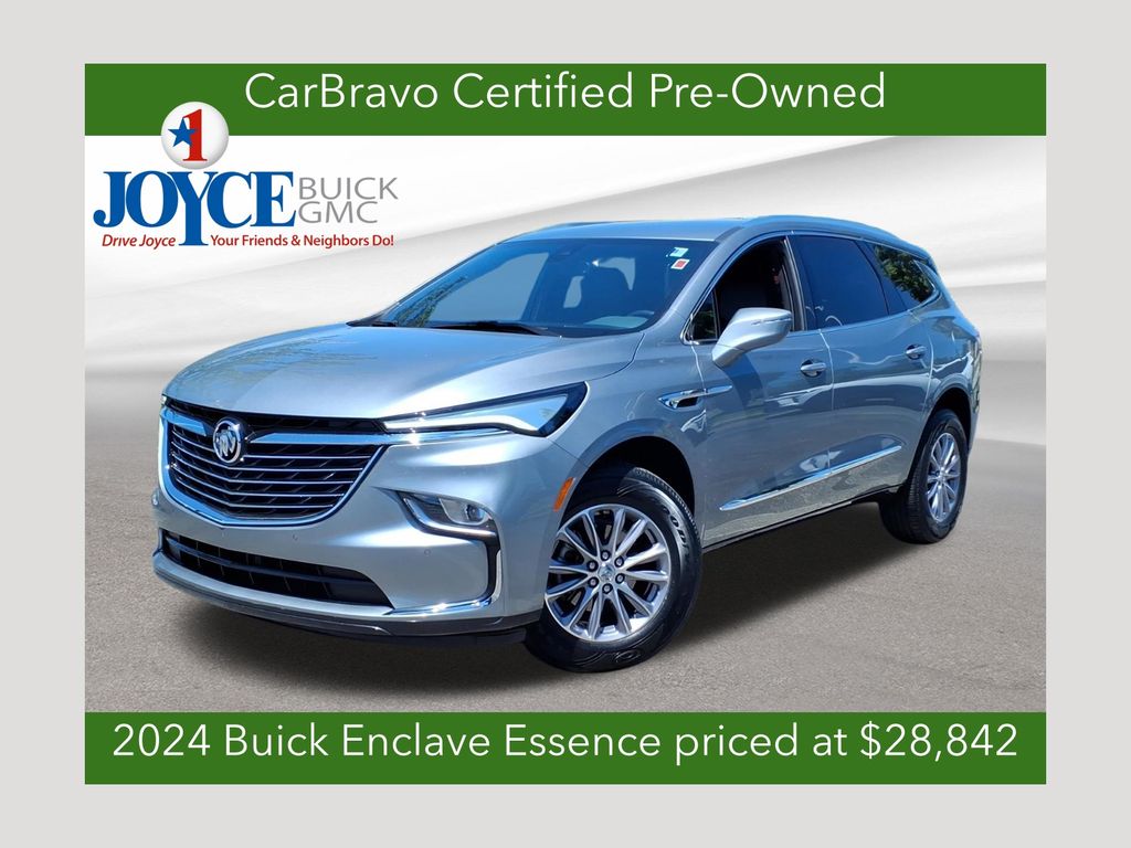 Moonstone Gray Metallic 2024 Buick Enclave SUV / Crossover Front-Wheel Drive 9-Speed Automatic
