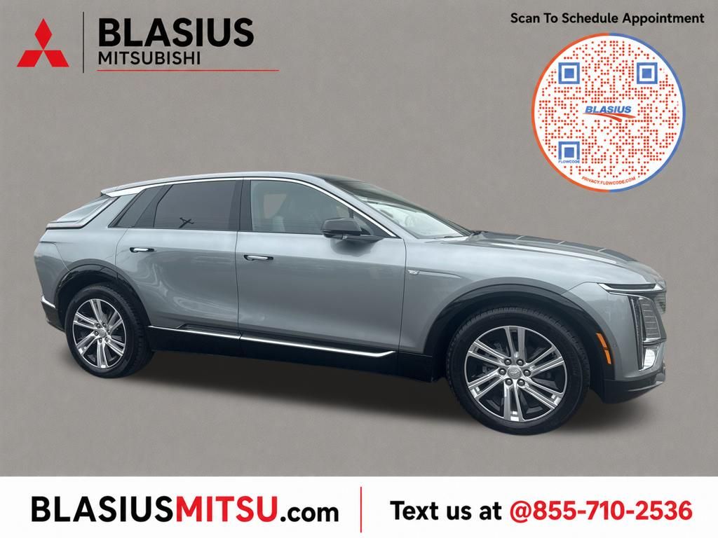 Argent Silver Metallic 2024 Cadillac LYRIQ SUV / Crossover All-Wheel Drive 1-Speed Automatic