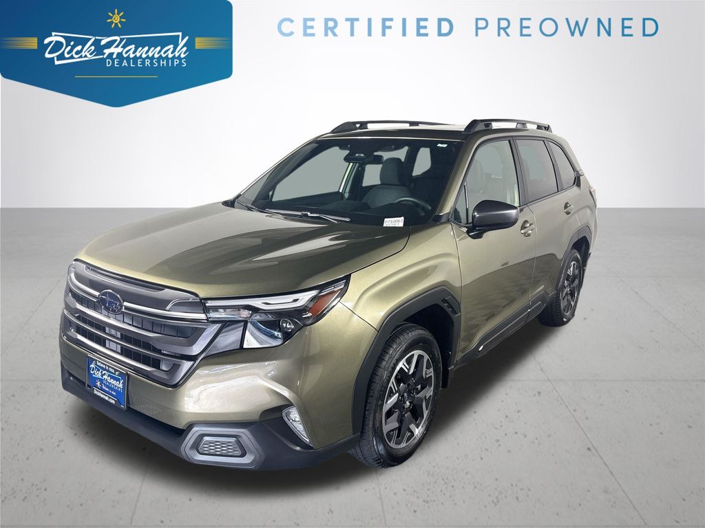Autumn Green Metallic 2026 Subaru Forester SUV / Crossover All-Wheel Drive Continuously Variable Transmission