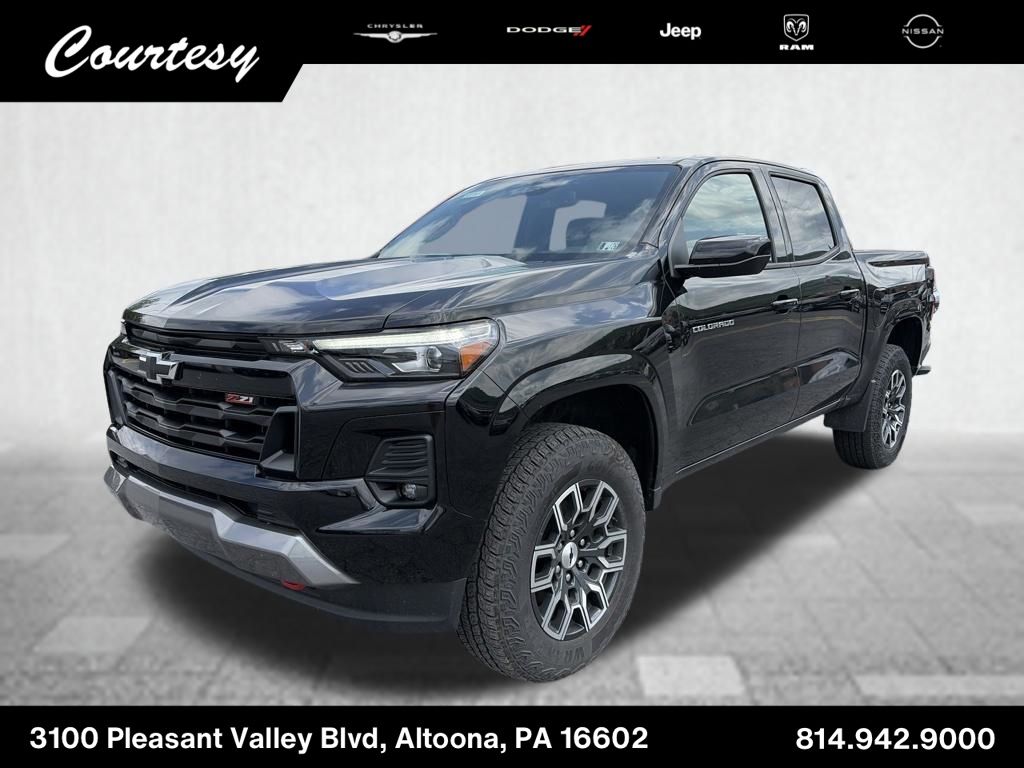 Black 2023 Chevrolet Colorado Pickup Truck Four-Wheel Drive 8-Speed Automatic