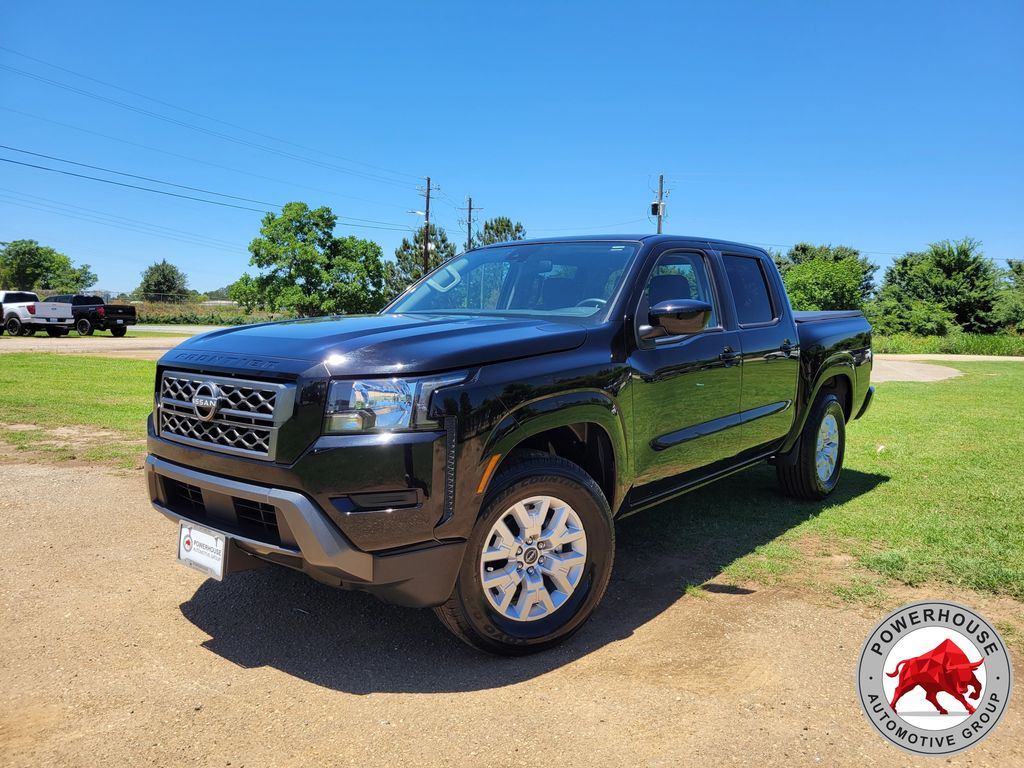 Super Black 2023 Nissan Frontier Pickup Truck 4X2 9-Speed Automatic