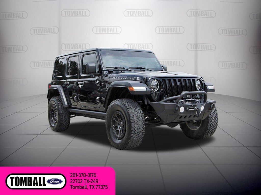 Black Clearcoat 2022 Jeep Wrangler SUV / Crossover Four-Wheel Drive 8-Speed Automatic