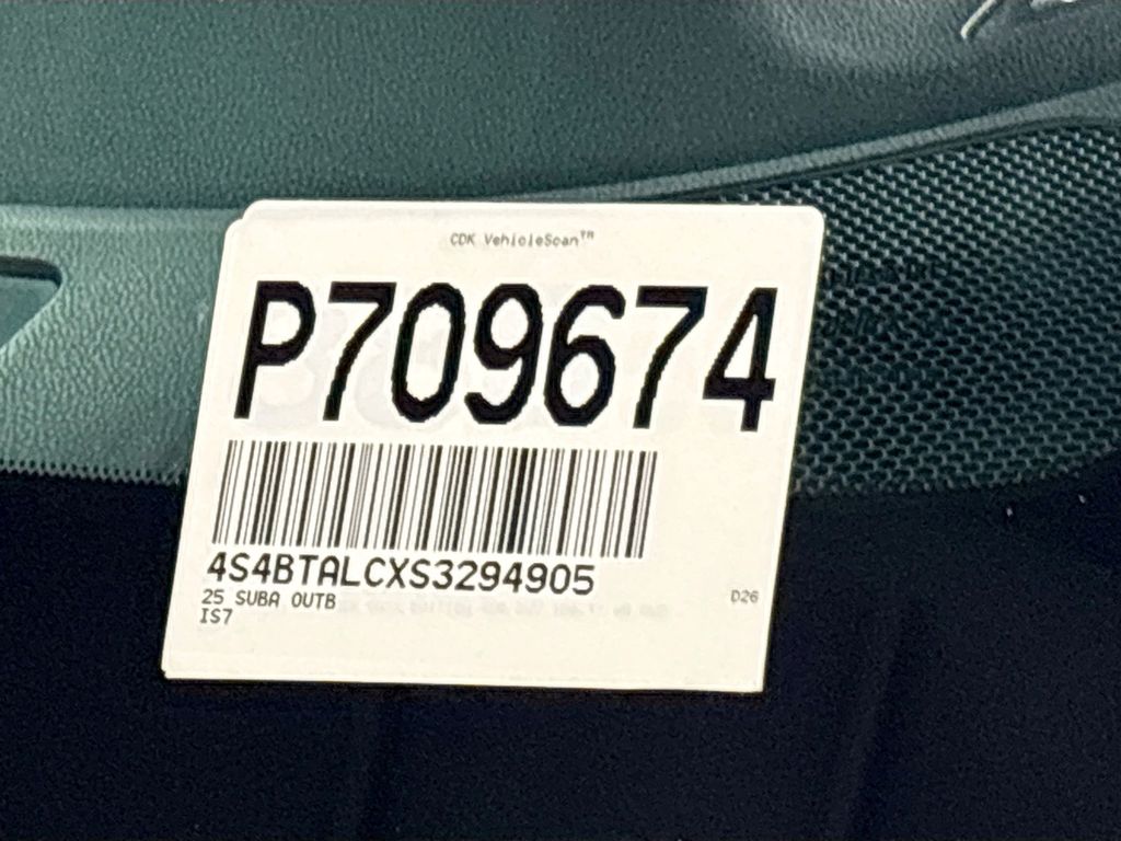 2025 Subaru Outback Onyx Edition