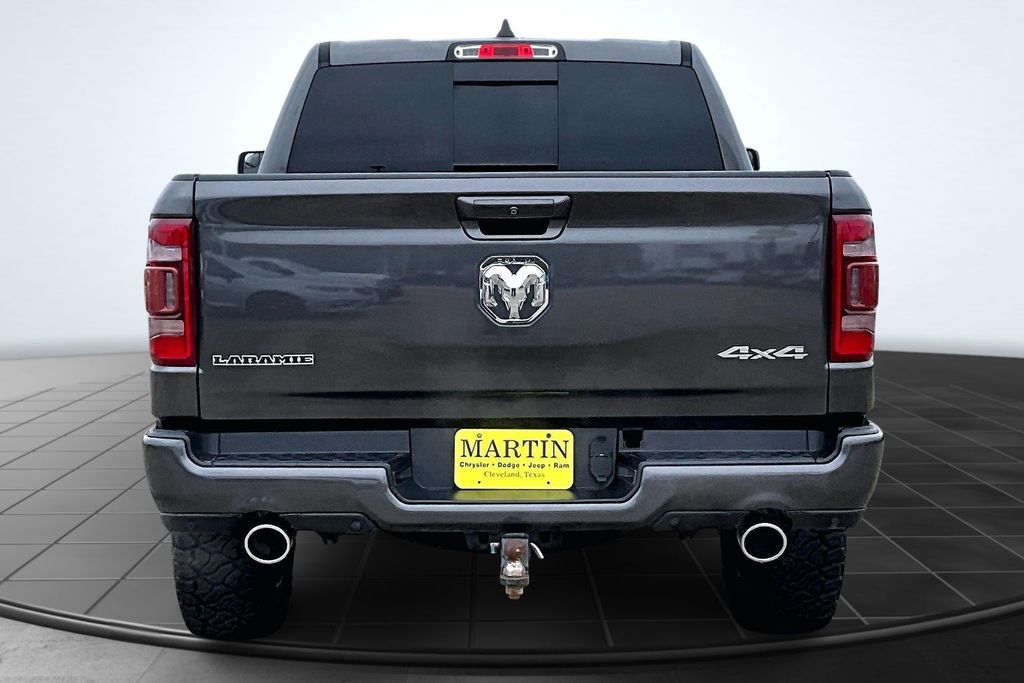 2019 Ram 1500 Laramie Gray at Texan Dodge Chrysler Jeep Ram