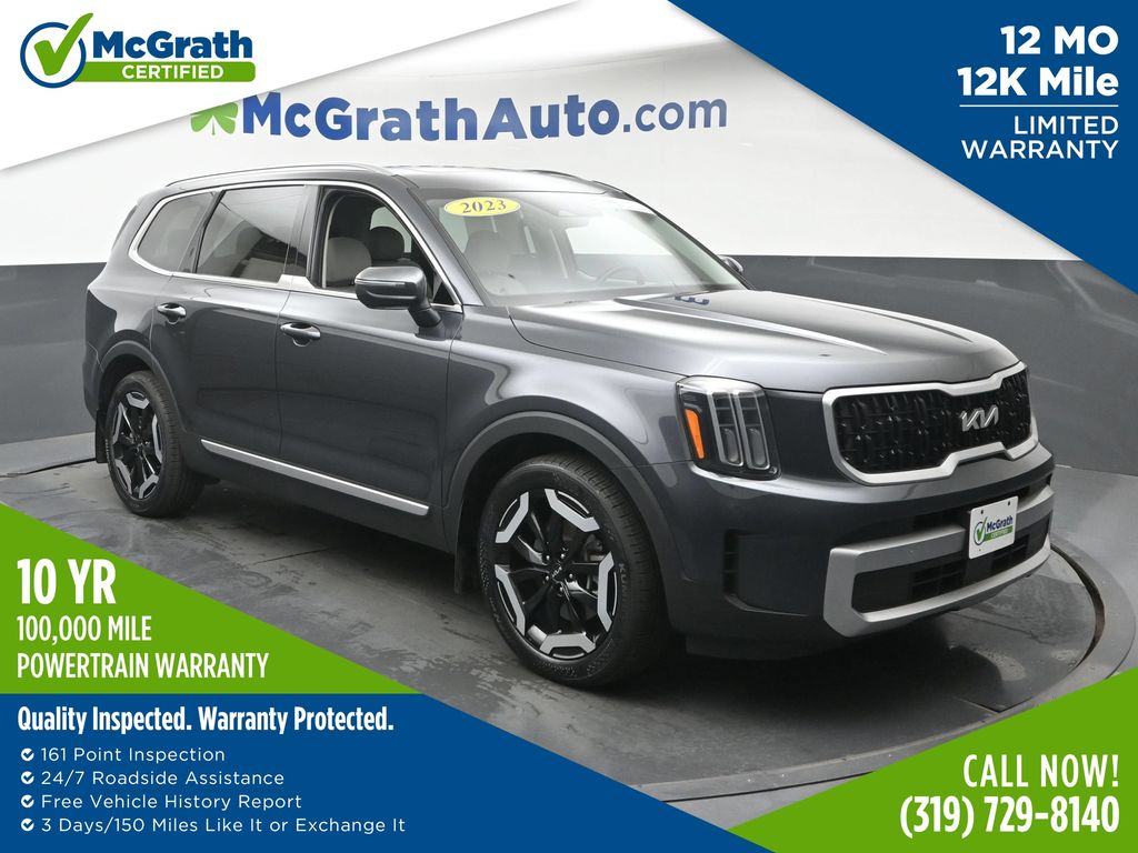 Gravity Gray 2023 Kia Telluride SUV / Crossover Front-Wheel Drive 8-Speed Automatic