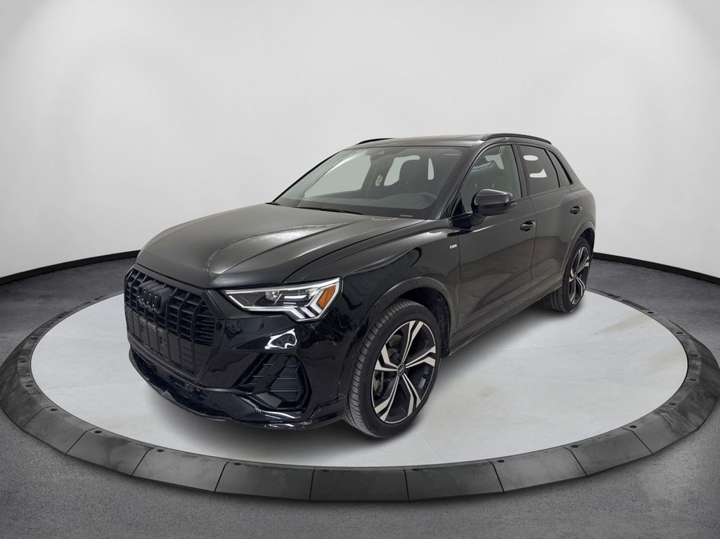 Black Metallic 2023 Audi Q3 SUV / Crossover All-Wheel Drive 8-Speed Automatic