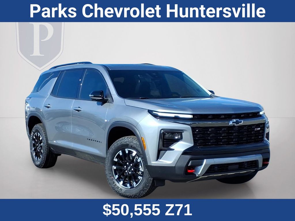 Sterling Gray Metallic 2026 Chevrolet Traverse Z71 AWD SUV / Crossover Four-Wheel Drive 8-Speed Automatic