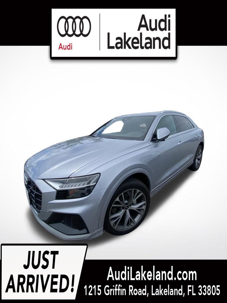 Florett Silver Metallic 2021 Audi Q8 SUV / Crossover All-Wheel Drive 8-Speed Automatic