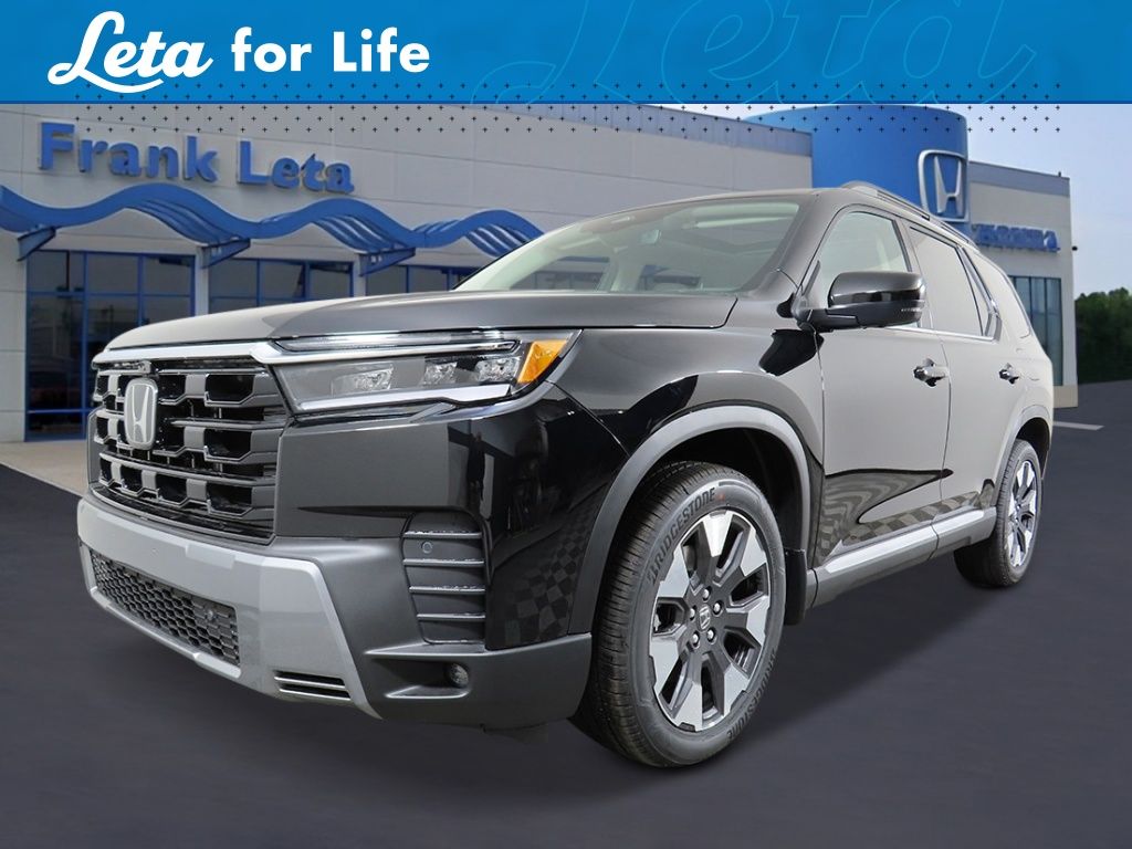 Crystal Black Pearl 2026 Honda Pilot Elite AWD SUV / Crossover All-Wheel Drive Automatic