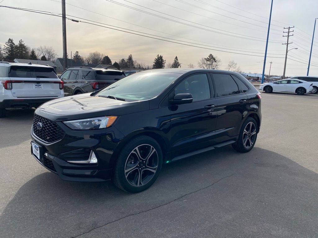 Agate Black Metallic 2019 Ford Edge SUV / Crossover All-Wheel Drive 8-Speed Automatic