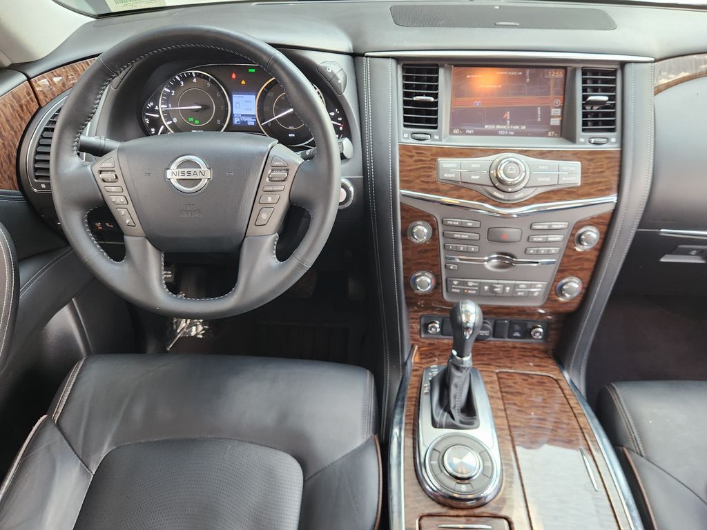 2017 Nissan Armada Platinum White at Wharton Ford