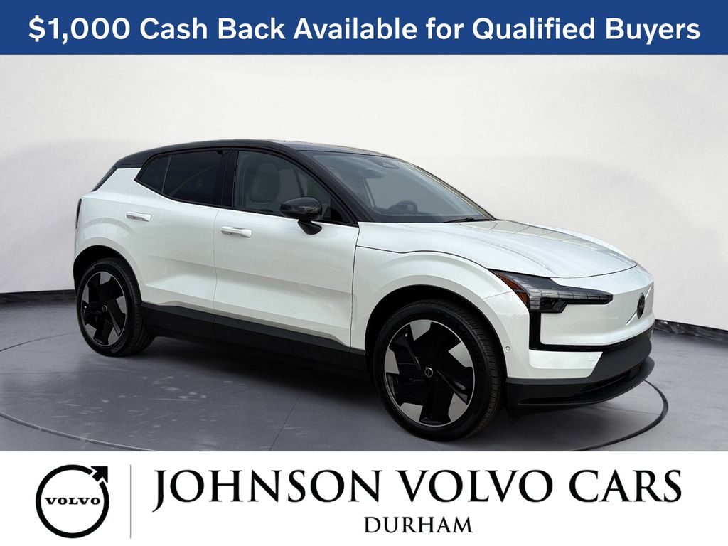 Crystal White 2026 Volvo EX30 SUV / Crossover All-Wheel Drive 1-Speed Automatic