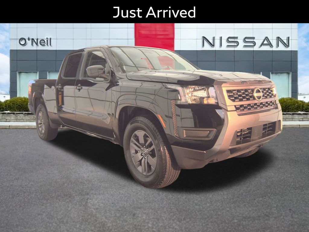 Super Black 2025 Nissan Frontier Pickup Truck 4X2 9-Speed Automatic Overdrive