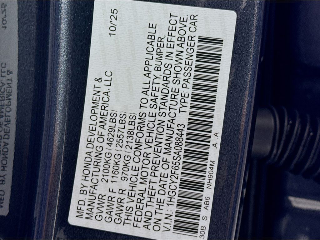 Used Car 2025 Honda Accord Hybrid  Ex-l For Sale Under $35,000 In Austin, Texas