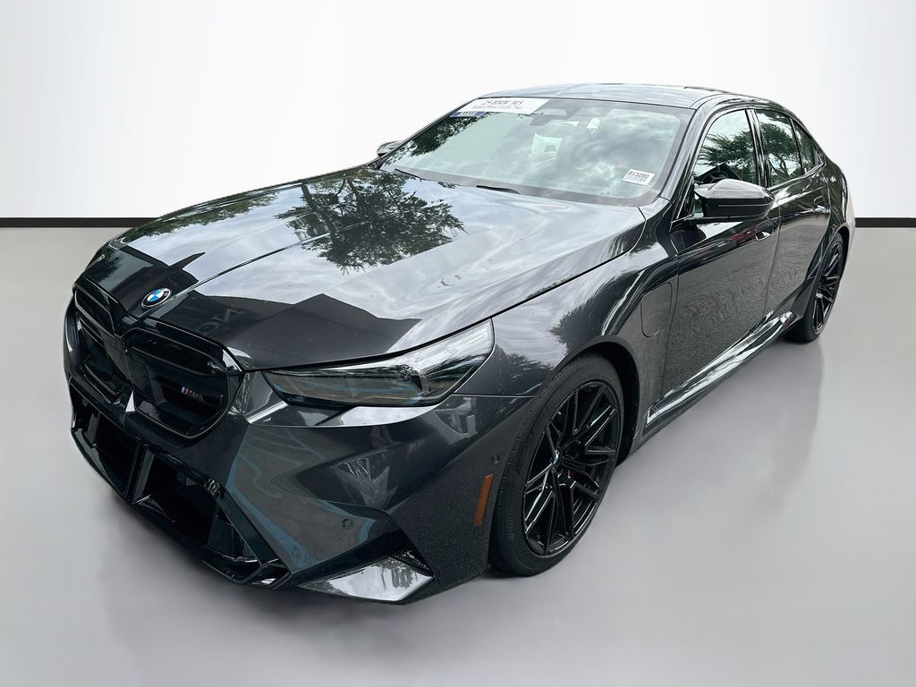 Gray (Dark Graphite Metallic) 2025 BMW M5 Sedan All-Wheel Drive 8-Speed Automatic