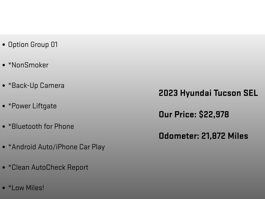 2023 Hyundai Tucson SEL Gray at Auto Express Mitsubishi