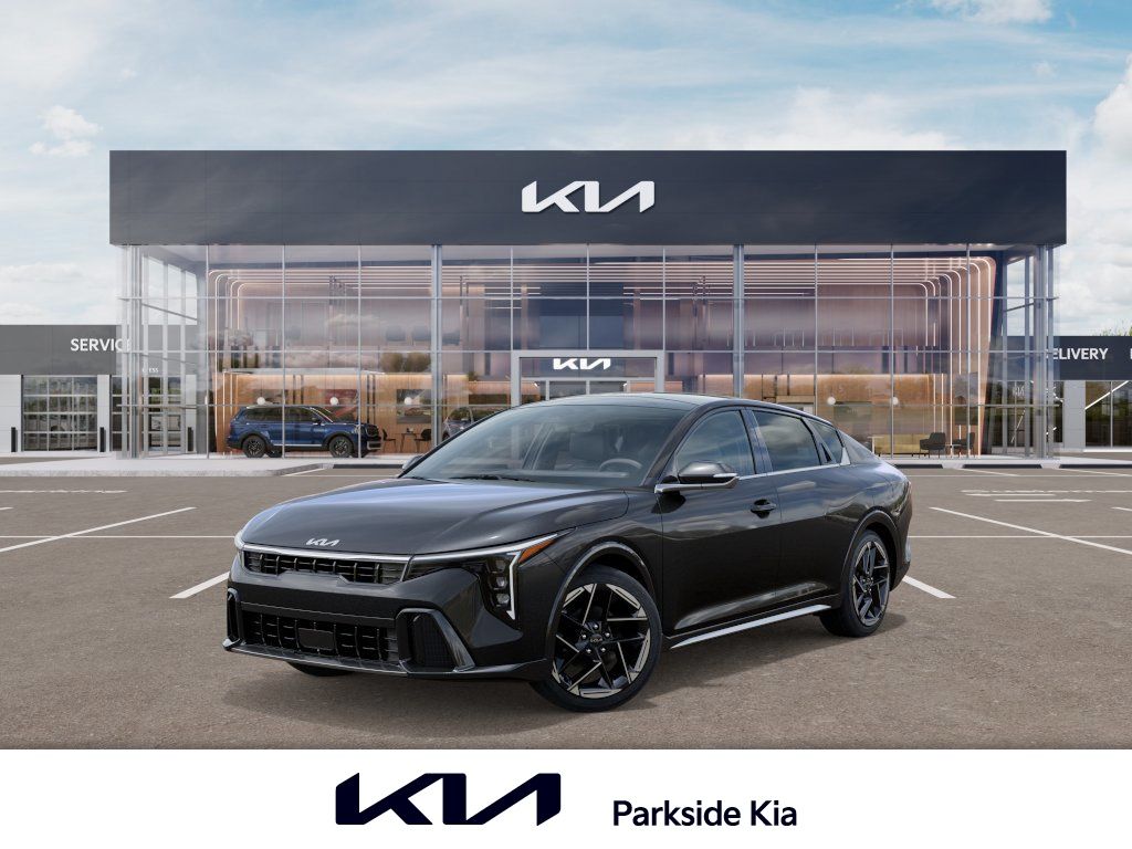 Interstellar Gray 2026 Kia K4 GT-Line FWD Sedan Front-Wheel Drive Continuously Variable Transmission
