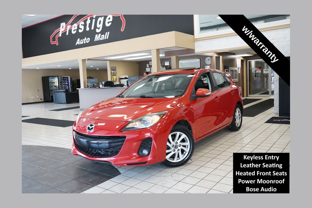 Velocity Red Mica 2013 Mazda MAZDA3 Hatchback Front-Wheel Drive 6-Speed Automatic