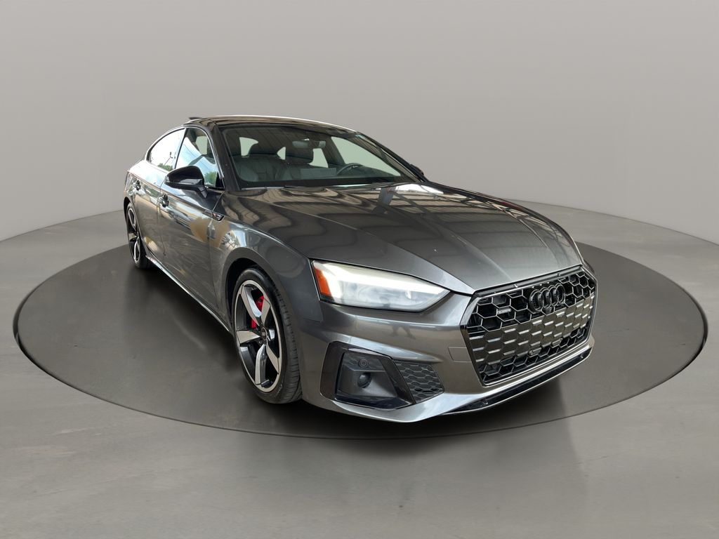 Daytona Gray Pearl 2023 Audi A5 Sportback Sedan All-Wheel Drive 7-Speed Automatic