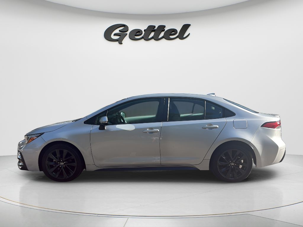 Certified Used 2023 Silver Toyota SE image 8