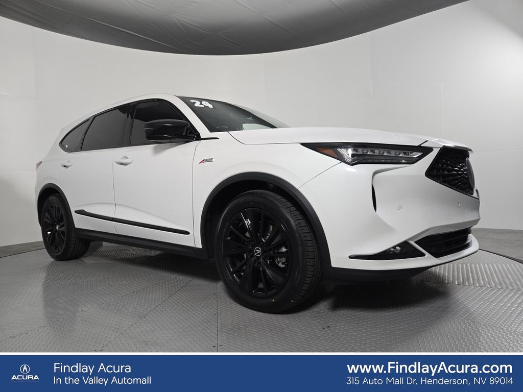 Platinum White Pearl 2024 Acura MDX SUV / Crossover All-Wheel Drive Automatic