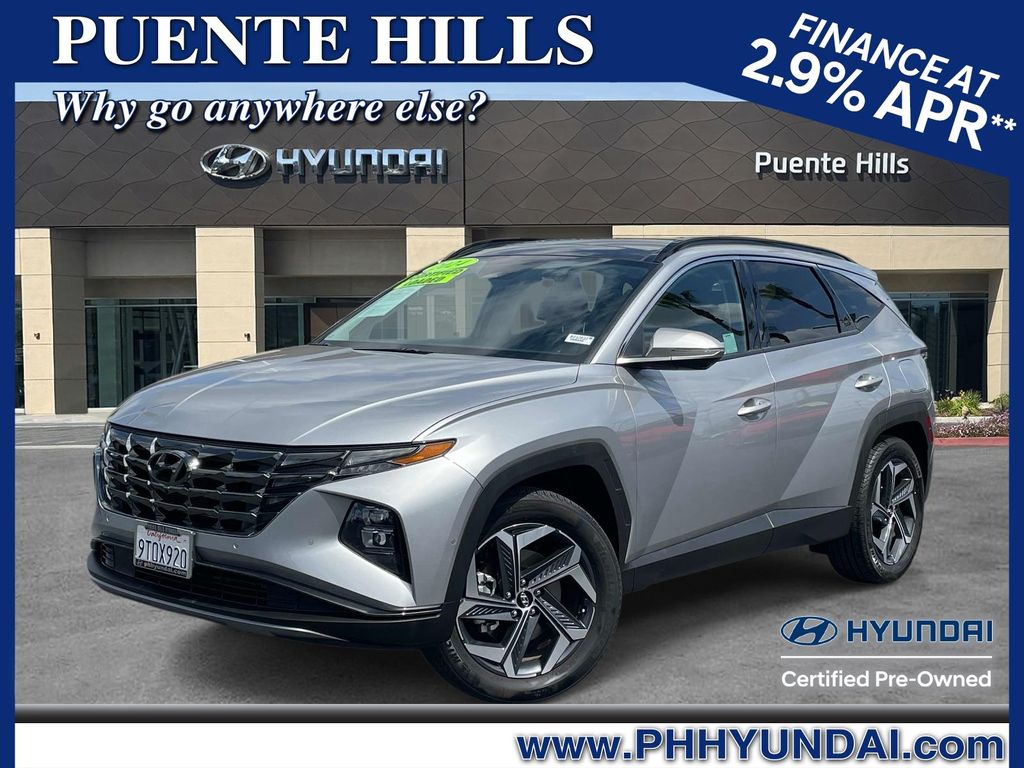 Shimmering Silver 2024 Hyundai Tucson Hybrid Limited AWD SUV / Crossover All-Wheel Drive 6-Speed Automatic