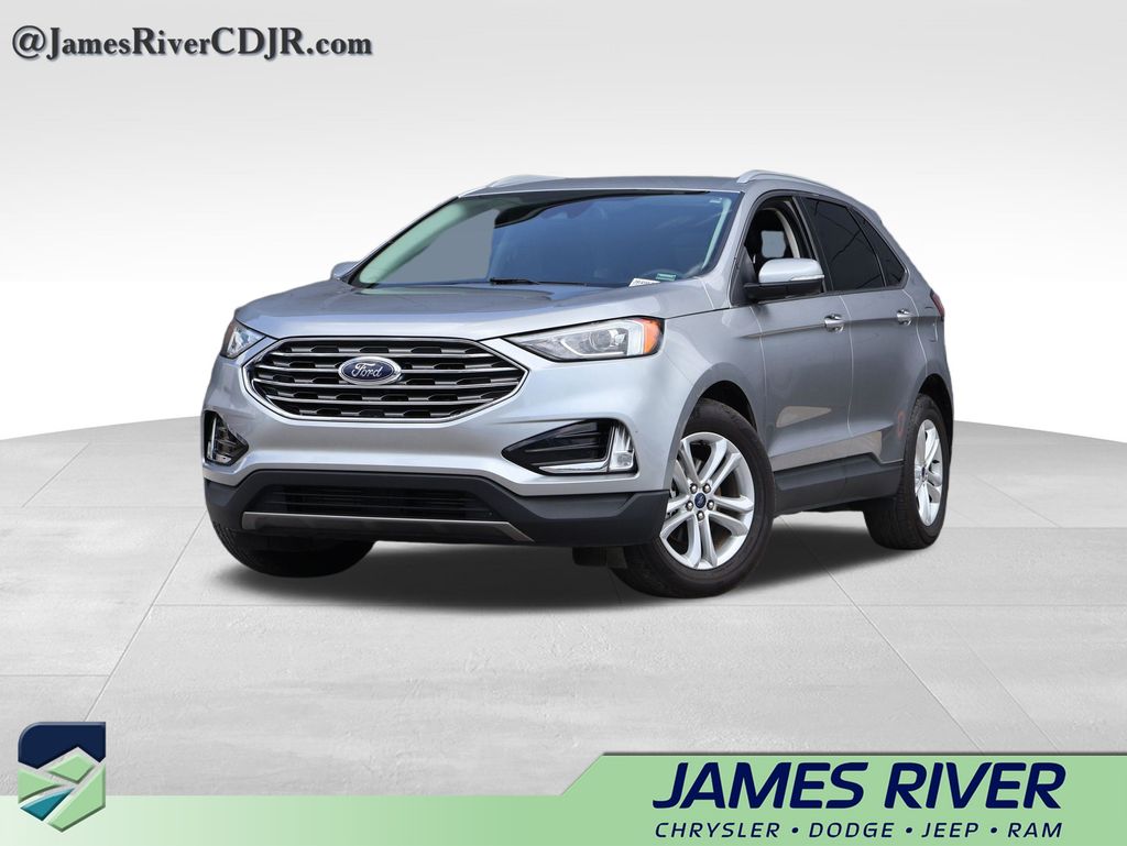 Silver Metallic 2020 Ford Edge SUV / Crossover Front-Wheel Drive 8-Speed Automatic
