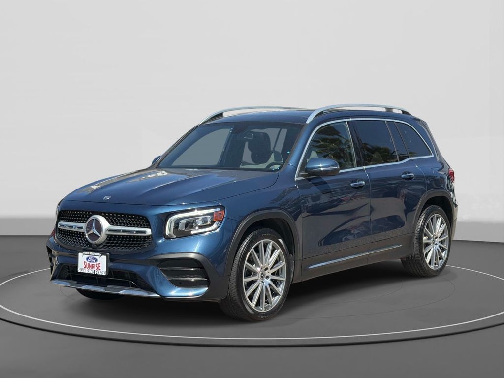Denim Blue Metallic 2020 Mercedes-Benz GLB 250 FWD SUV / Crossover Front-Wheel Drive 8-Speed Automatic