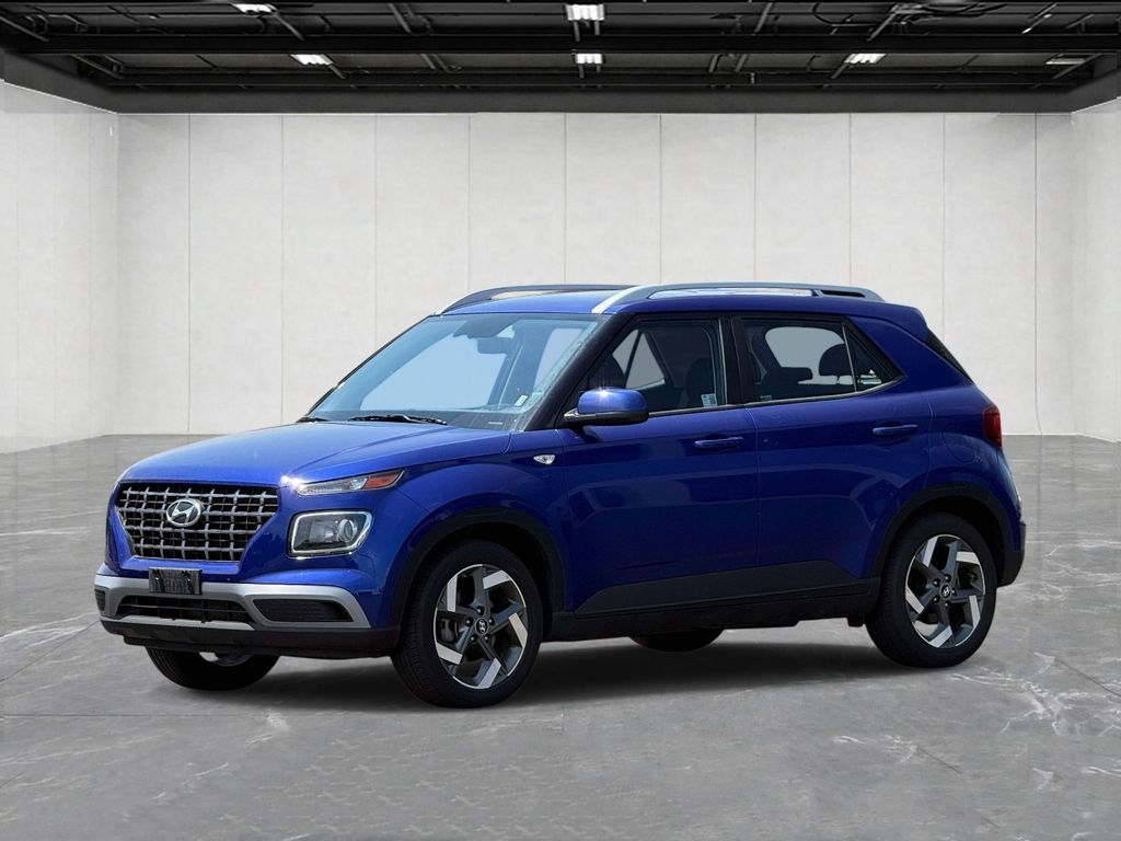 Intense Blue 2025 Hyundai Venue SUV / Crossover Front-Wheel Drive Continuously Variable Transmission