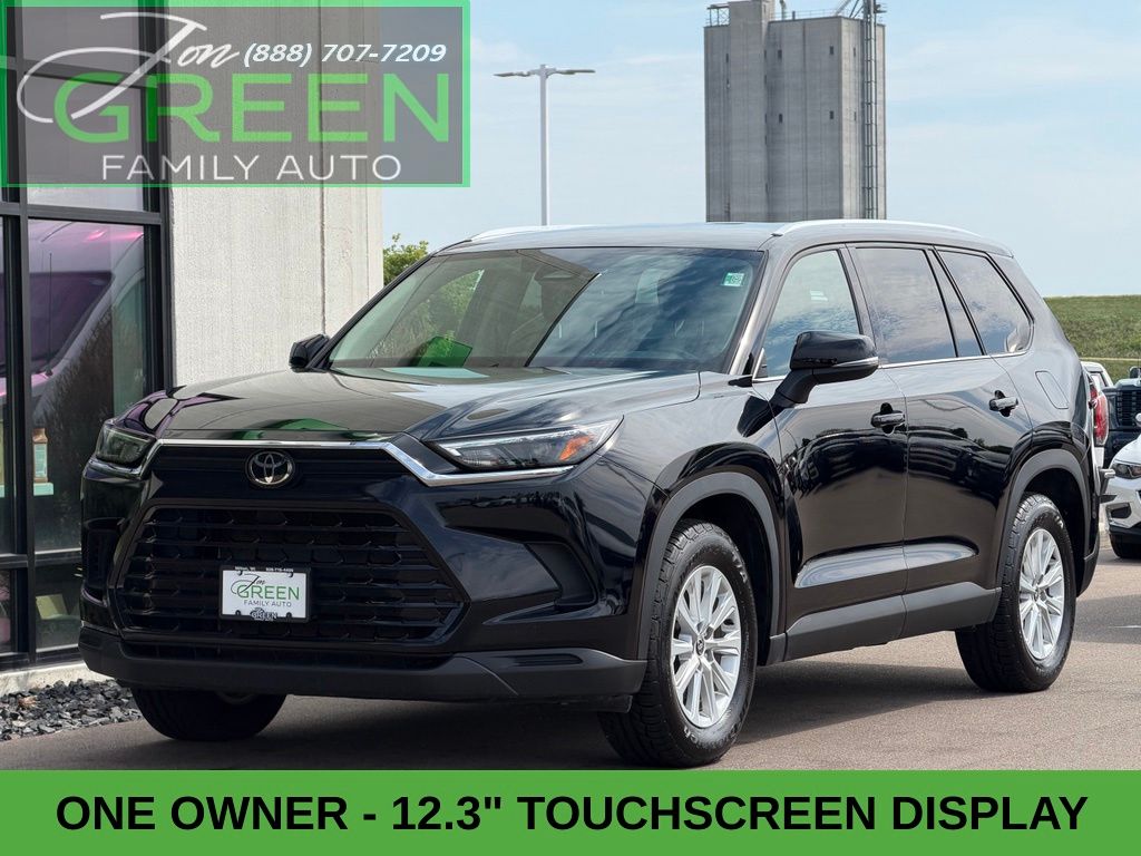 Midnight Black Metallic 2025 Toyota Grand Highlander SUV / Crossover All-Wheel Drive 8-Speed Automatic