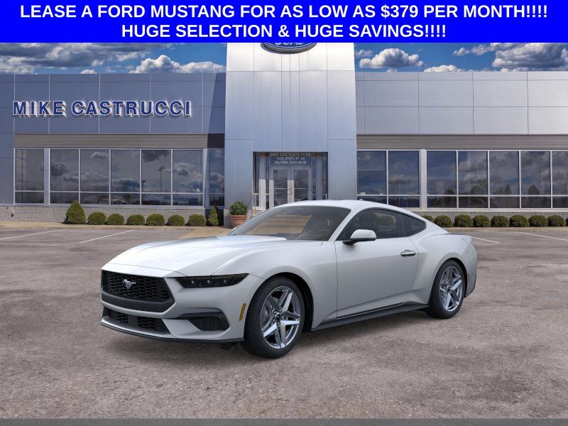 Iconic Silver Metallic 2026 Ford Mustang Coupe Rear-Wheel Drive Automatic