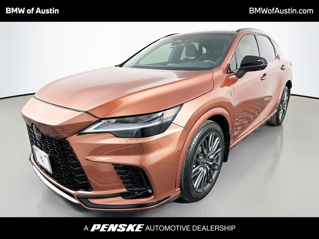 Red (Copper) 2023 Lexus RX Hybrid 500h F Sport Performance 3 AWD SUV / Crossover 6-Speed Automatic