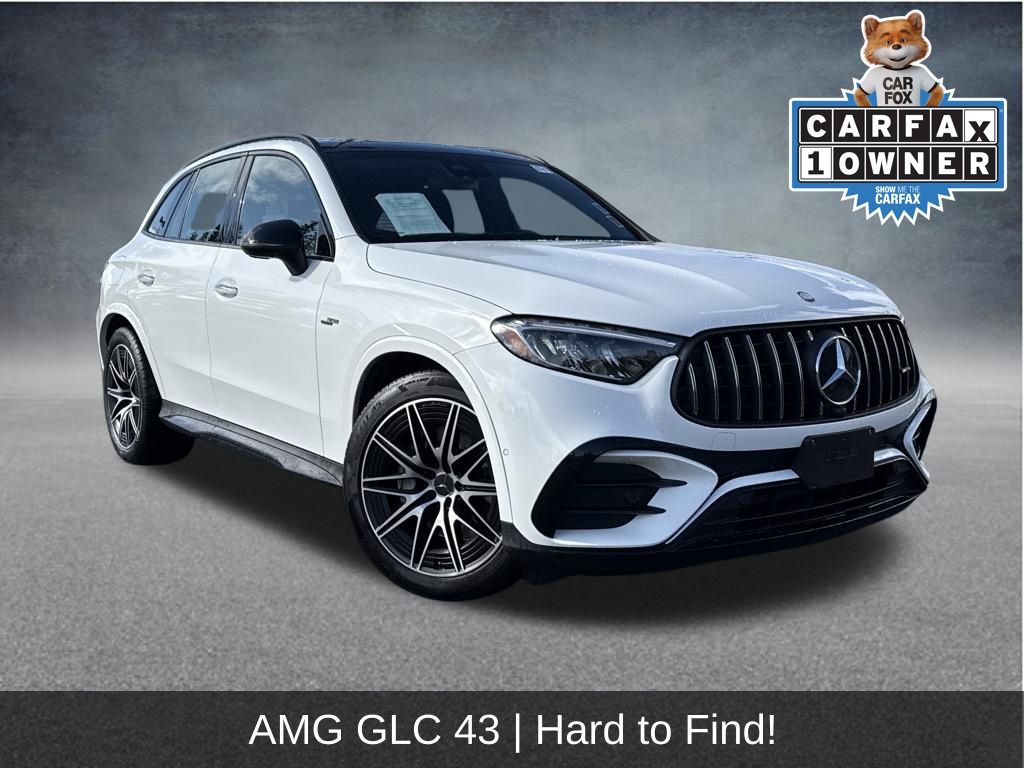 White 2025 Mercedes-Benz GLC SUV / Crossover All-Wheel Drive 9-Speed Automatic