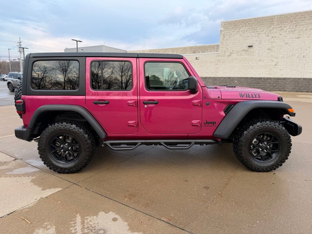 used 2024 Jeep Wrangler car, priced at $37,903