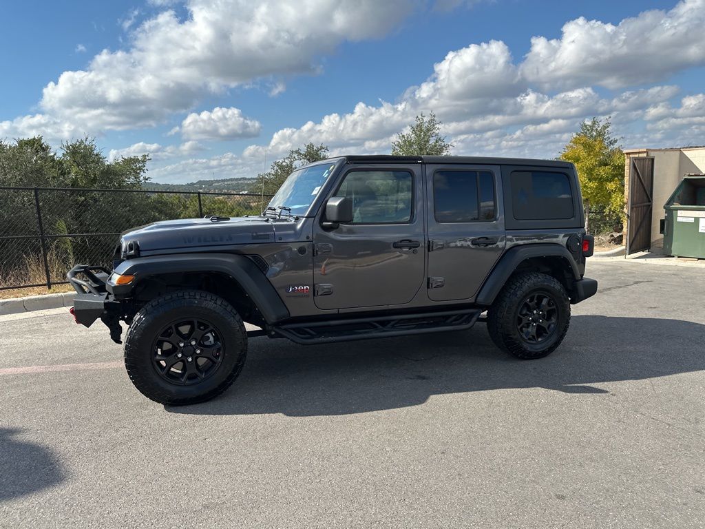 Used Car 2021 Jeep Wrangler  Unlimited Willys For Sale Under $35,000 In Austin, Texas