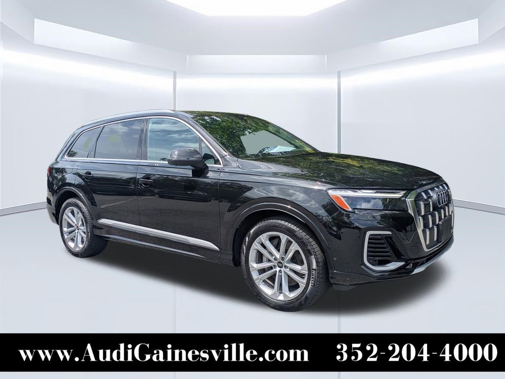 Black Metallic 2025 Audi Q7 SUV / Crossover All-Wheel Drive 8-Speed Automatic