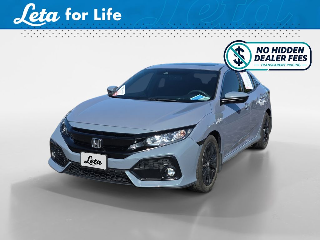 Sonic Gray Pearl 2019 Honda Civic Hatchback EX FWD Hatchback Front-Wheel Drive Continuously Variable Transmission