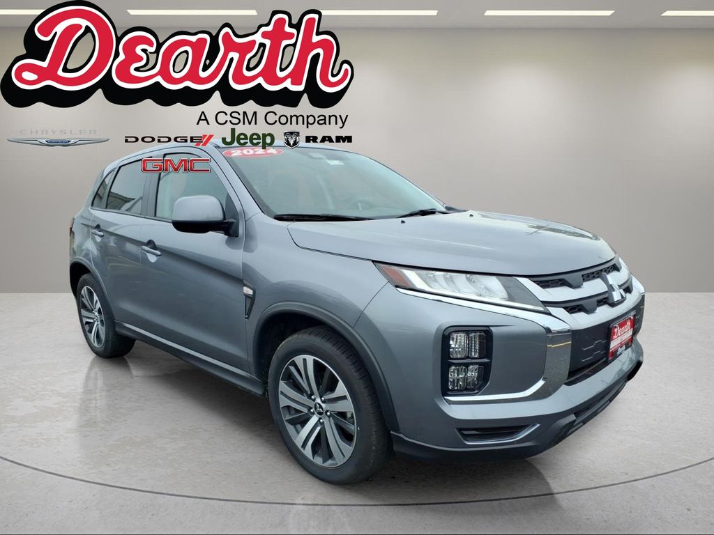 Silver 2024 Mitsubishi Outlander Sport SUV / Crossover All-Wheel Drive Continuously Variable Transmission