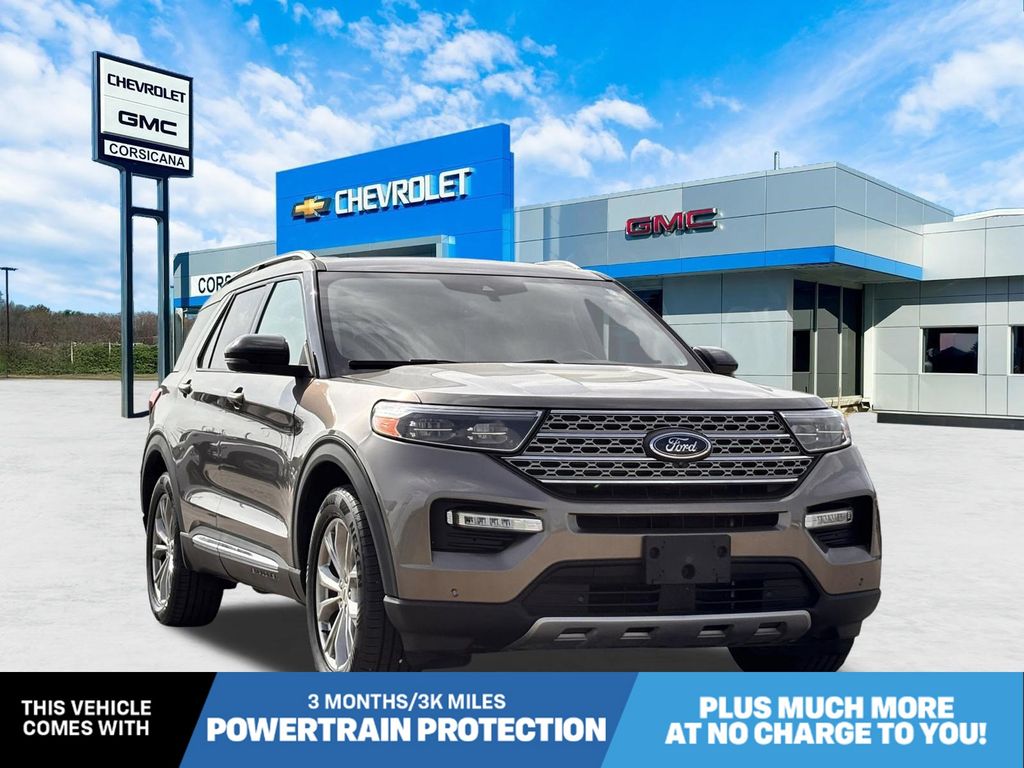 Stone Gray Metallic 2021 Ford Explorer SUV / Crossover All-Wheel Drive Automatic